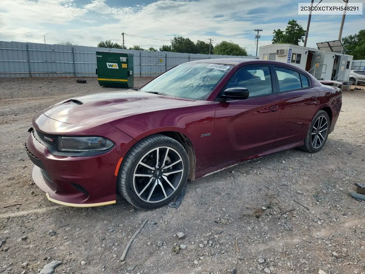 2023 Dodge Charger R/T VIN: 2C3CDXCTXPH548291 Lot: 62949695