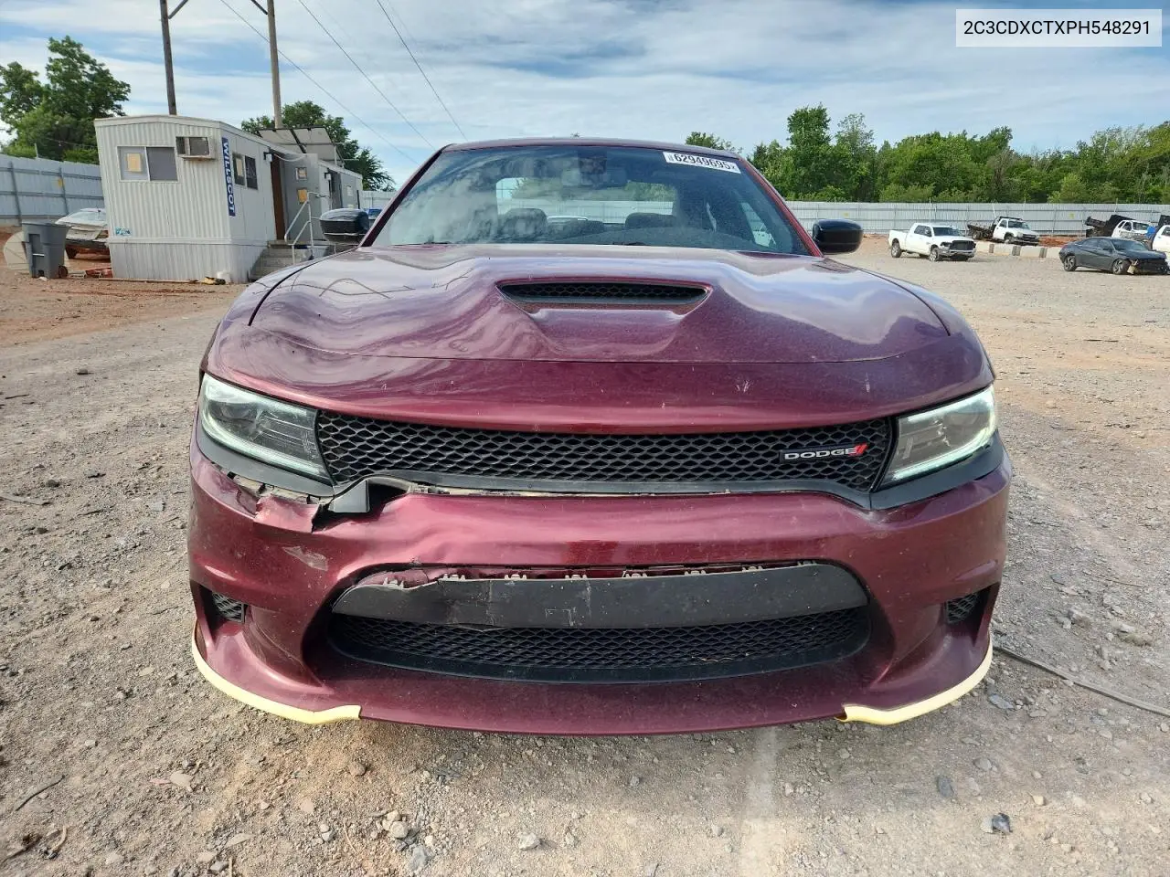 2023 Dodge Charger R/T VIN: 2C3CDXCTXPH548291 Lot: 62949695