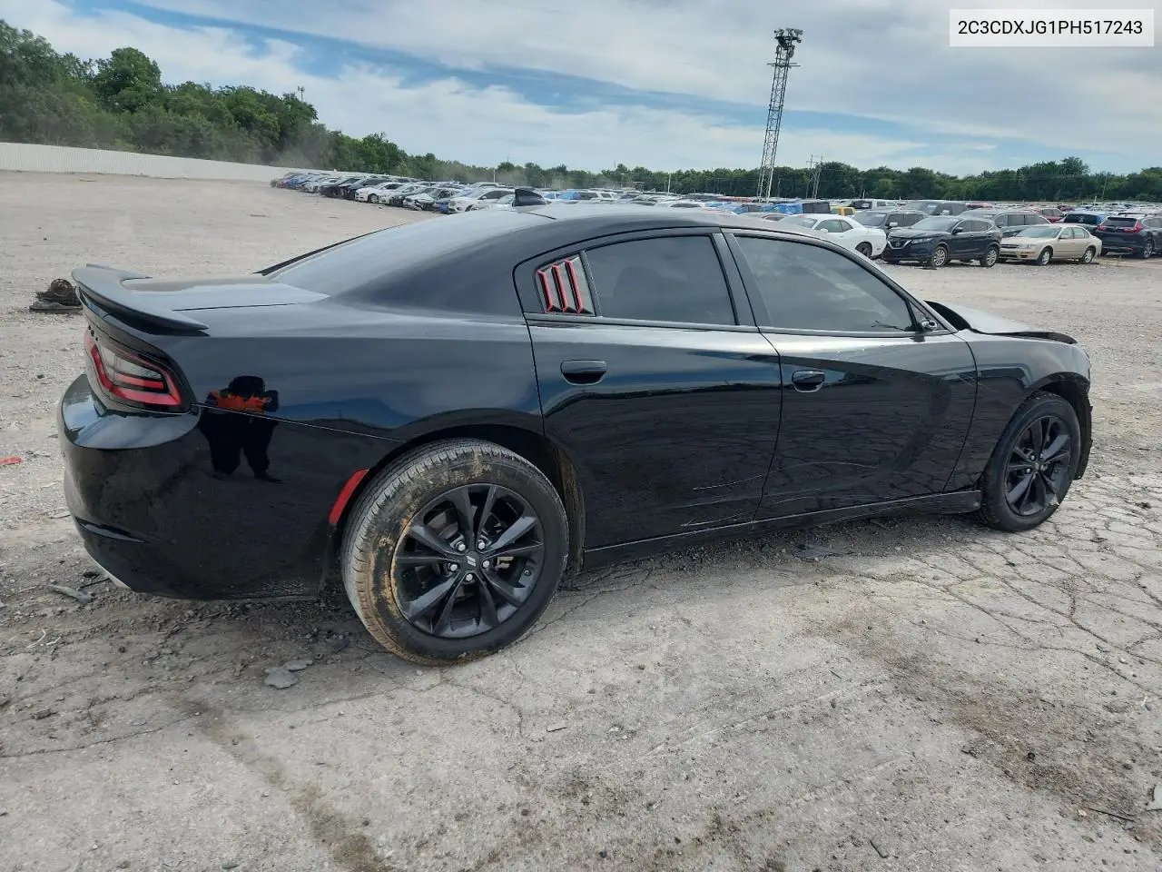 2023 Dodge Charger Sxt VIN: 2C3CDXJG1PH517243 Lot: 62998405