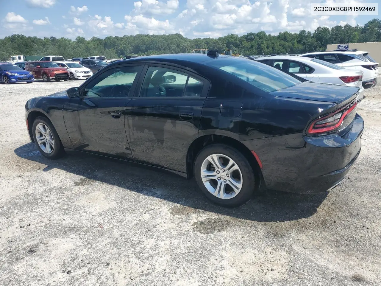 2023 Dodge Charger Sxt VIN: 2C3CDXBG8PH592469 Lot: 63027215