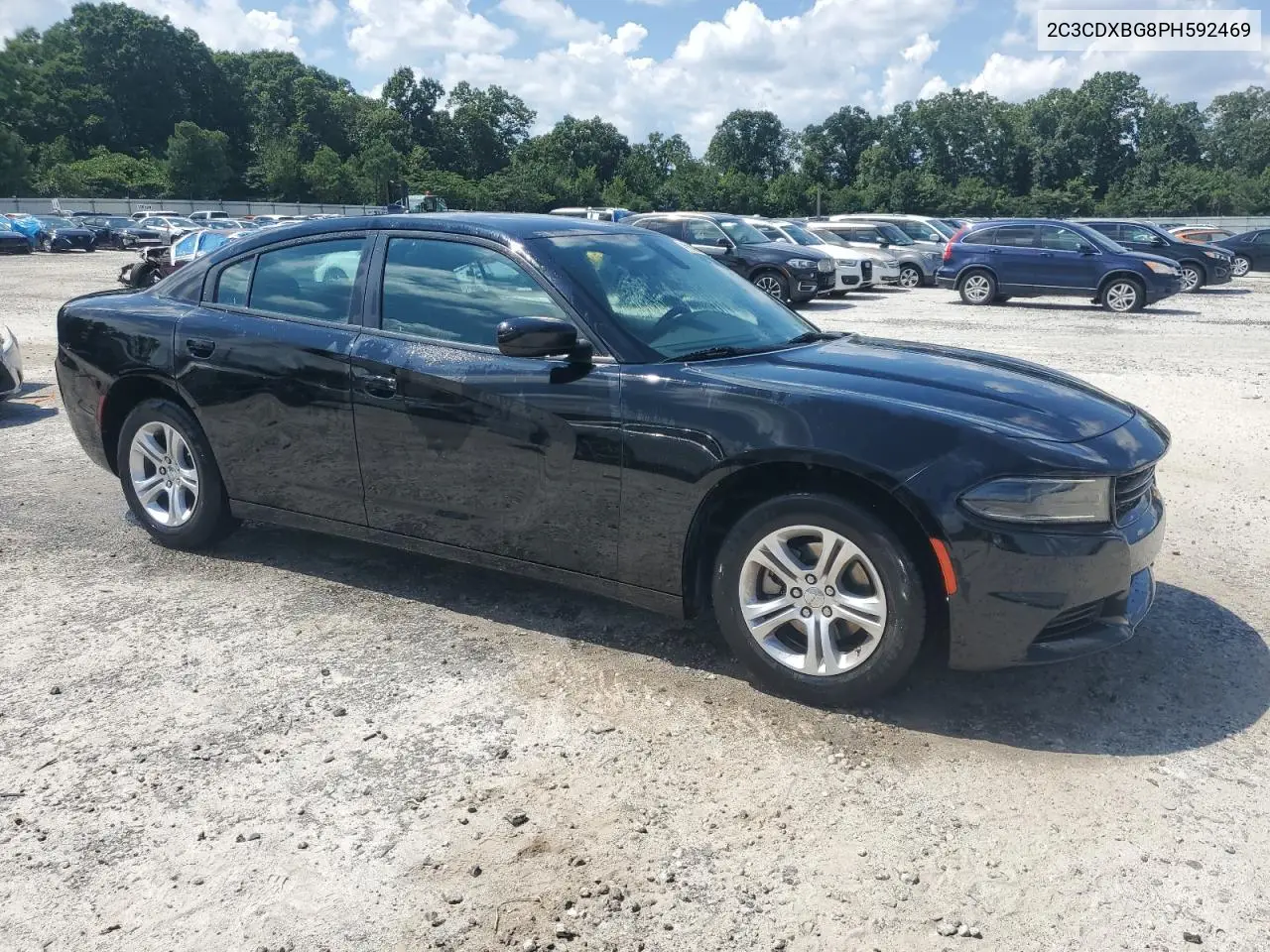 2023 Dodge Charger Sxt VIN: 2C3CDXBG8PH592469 Lot: 63027215
