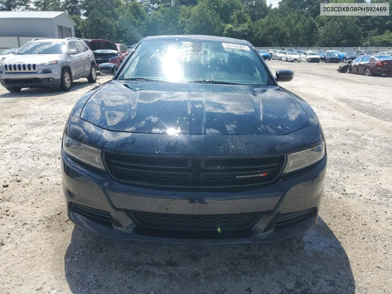 2023 Dodge Charger Sxt VIN: 2C3CDXBG8PH592469 Lot: 63027215