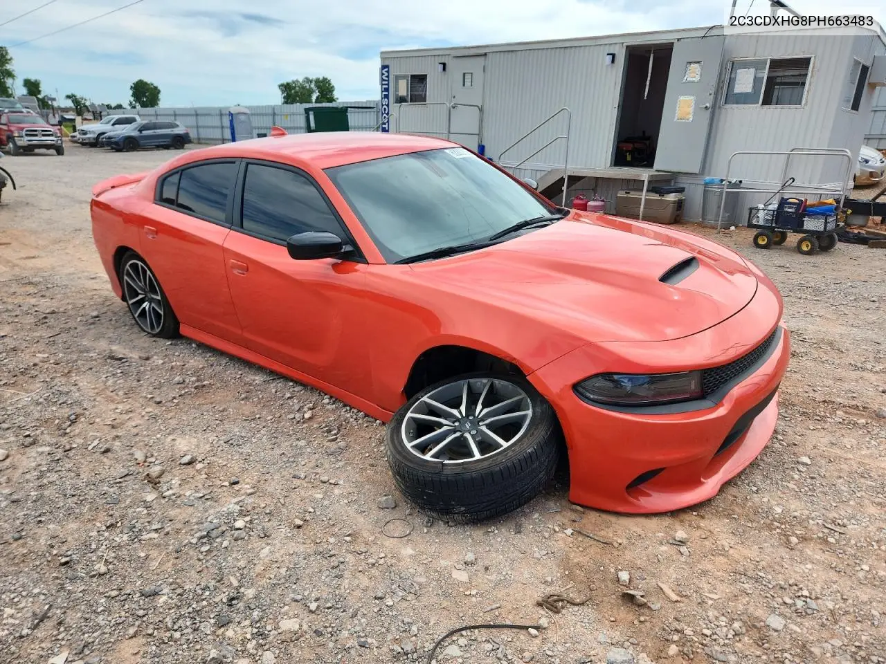2023 Dodge Charger Gt VIN: 2C3CDXHG8PH663483 Lot: 63260665