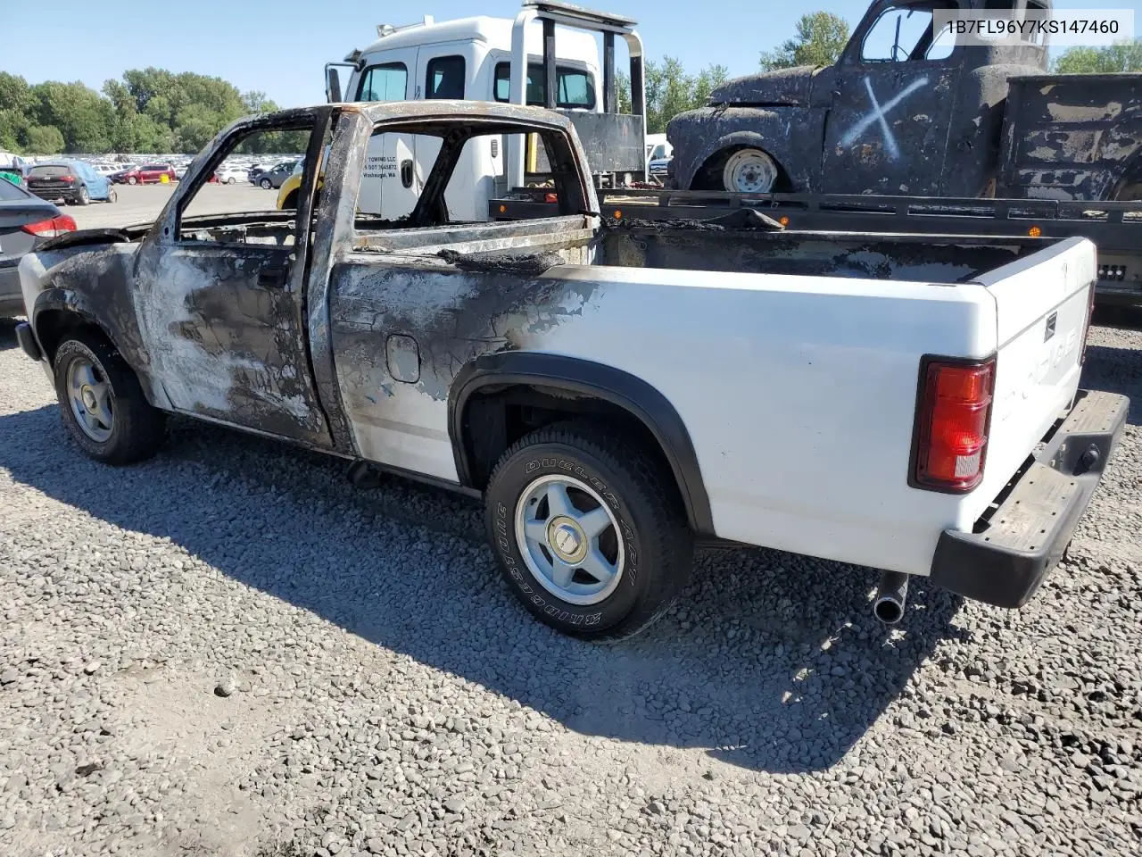 1989 Dodge Dakota Shelby VIN: 1B7FL96Y7KS147460 Lot: 64995765