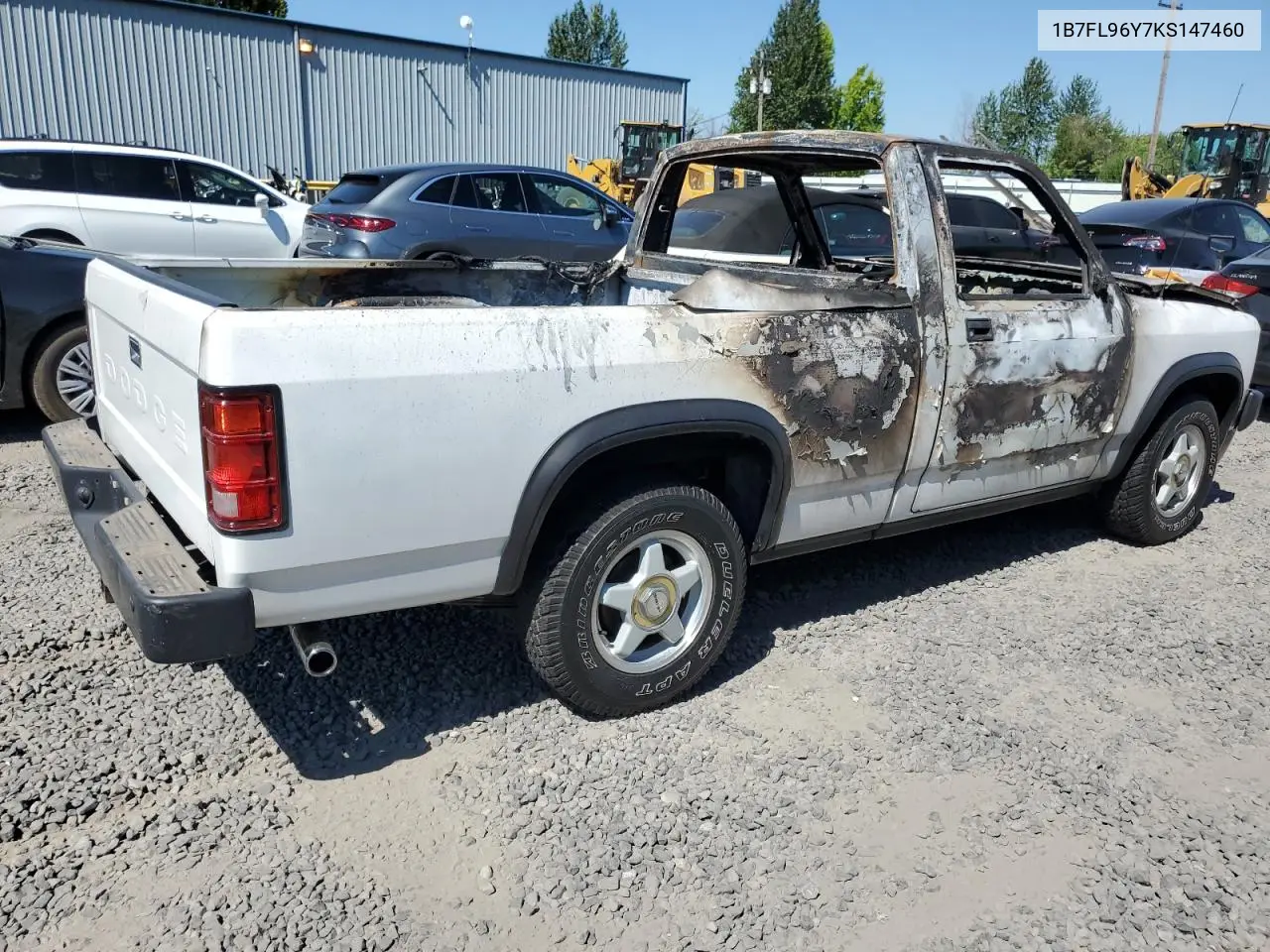 1989 Dodge Dakota Shelby VIN: 1B7FL96Y7KS147460 Lot: 64995765