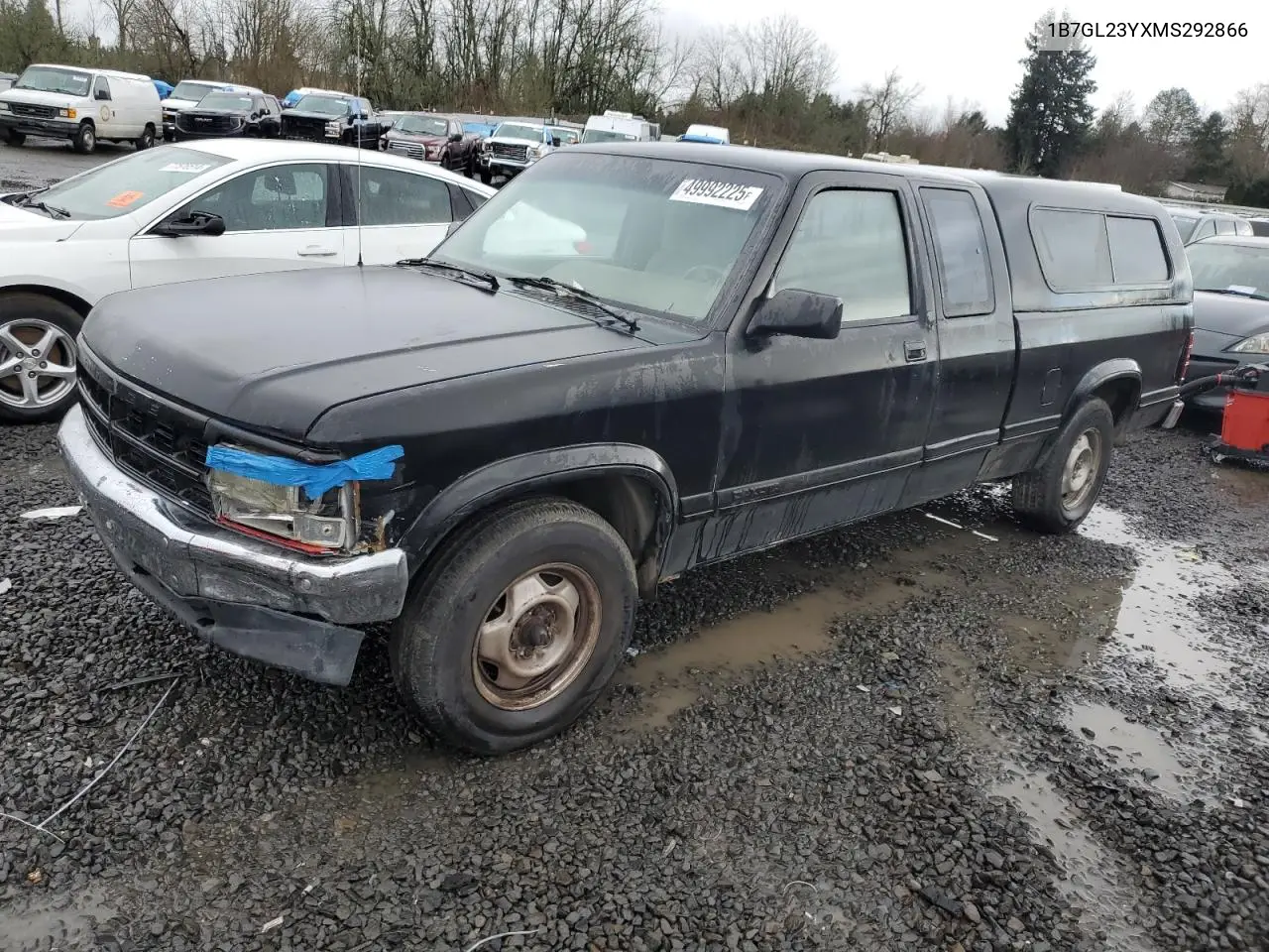 1991 Dodge Dakota VIN: 1B7GL23YXMS292866 Lot: 49992225