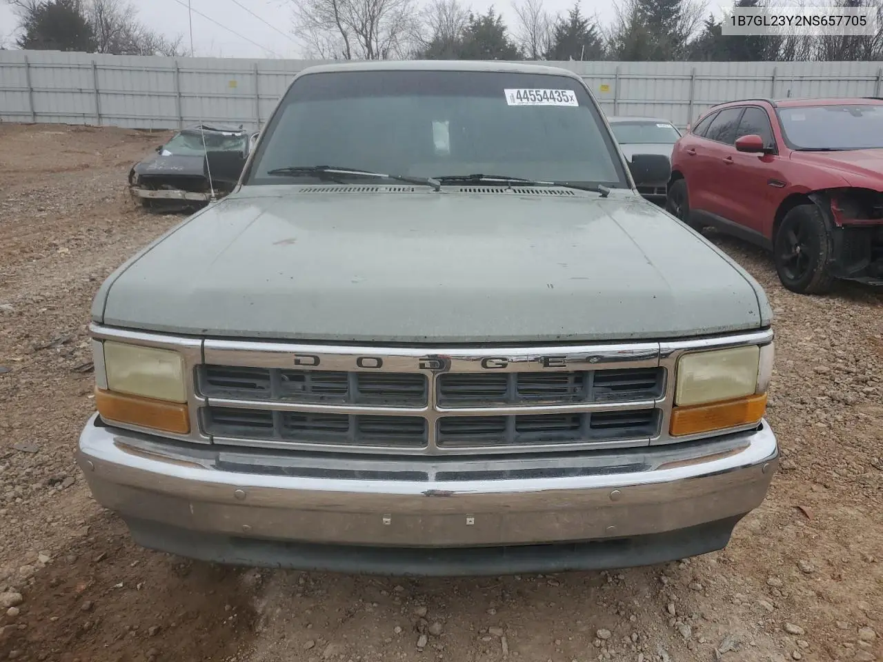 1992 Dodge Dakota VIN: 1B7GL23Y2NS657705 Lot: 44554435