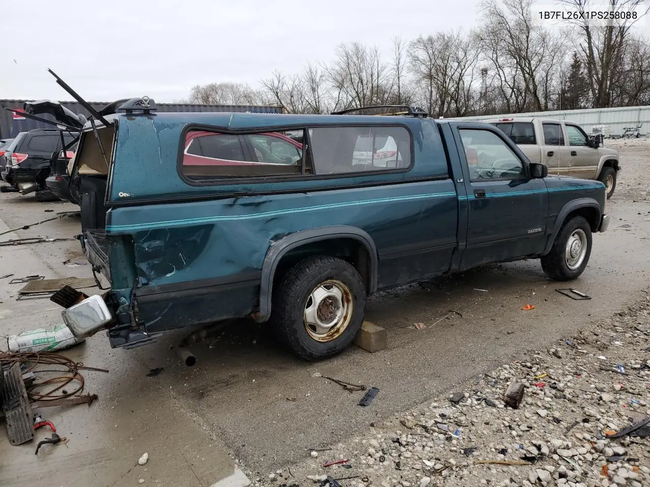 1993 Dodge Dakota VIN: 1B7FL26X1PS258088 Lot: 53906475