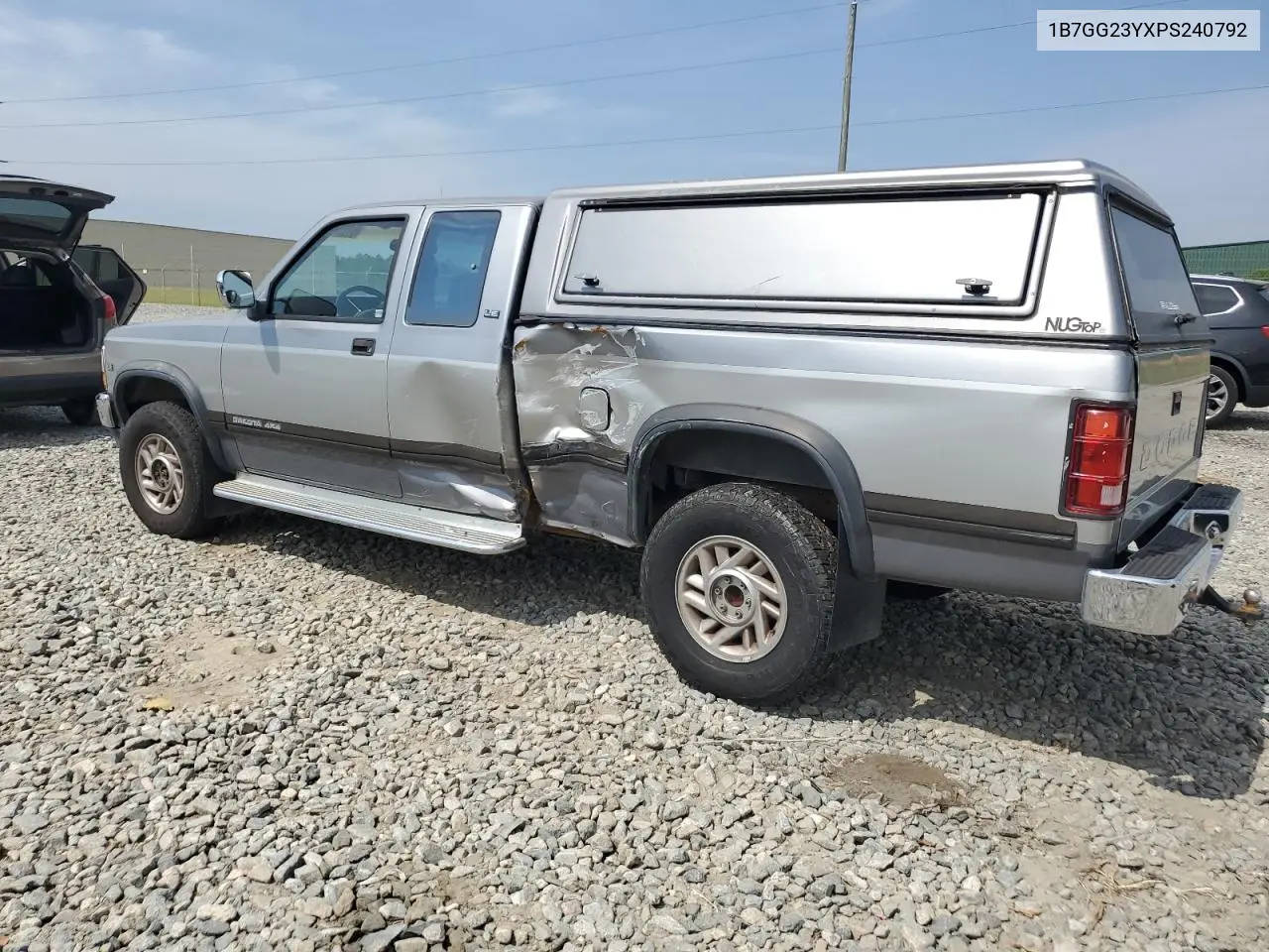 1993 Dodge Dakota VIN: 1B7GG23YXPS240792 Lot: 54324035
