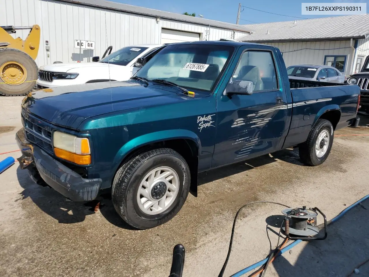 1993 Dodge Dakota VIN: 1B7FL26XXPS190311 Lot: 61267885