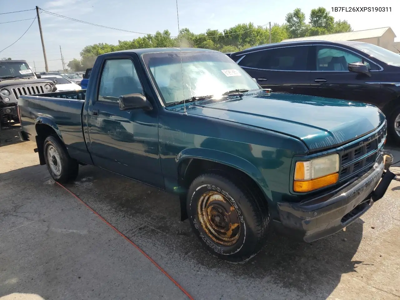 1993 Dodge Dakota VIN: 1B7FL26XXPS190311 Lot: 61267885