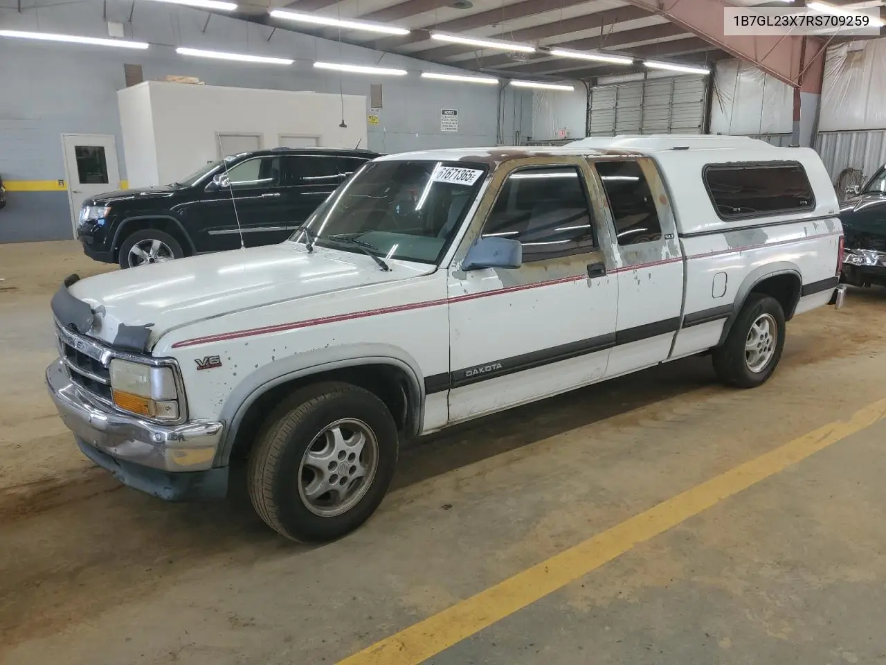 1994 Dodge Dakota VIN: 1B7GL23X7RS709259 Lot: 61671365