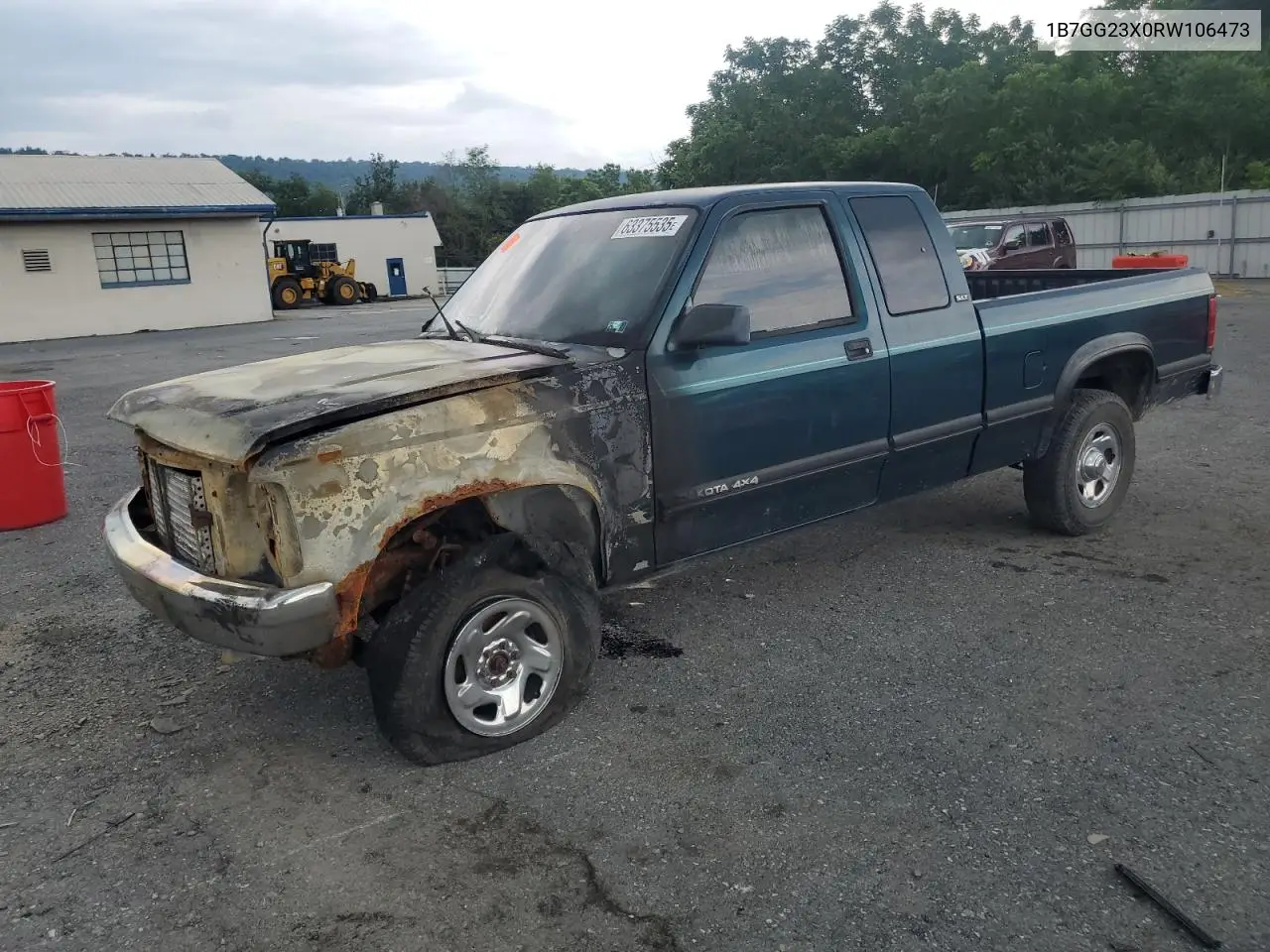 1994 Dodge Dakota VIN: 1B7GG23X0RW106473 Lot: 63375535