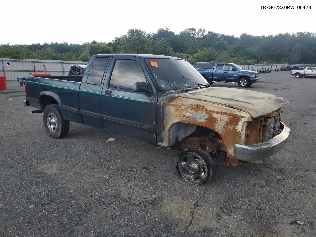 1994 Dodge Dakota VIN: 1B7GG23X0RW106473 Lot: 63375535