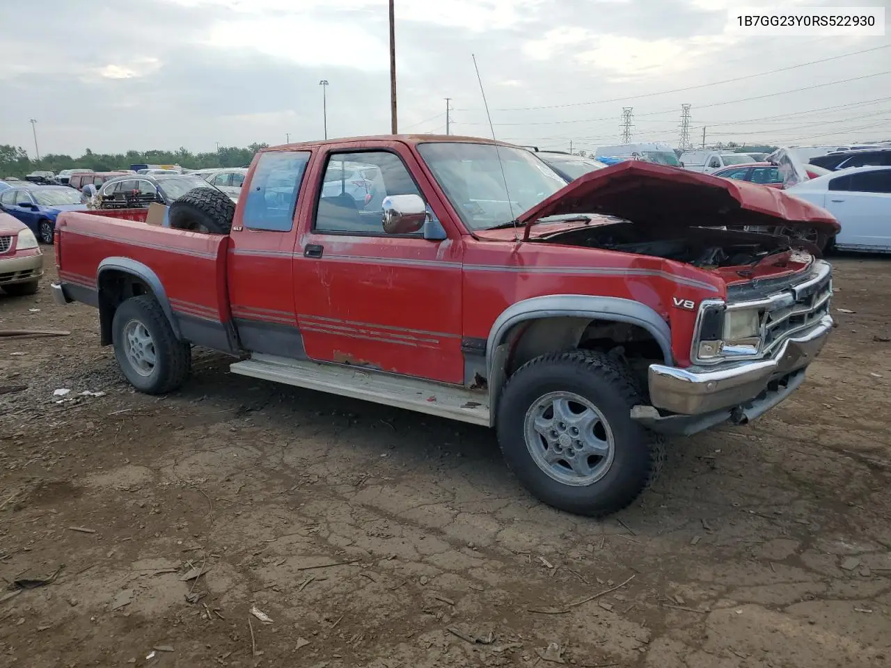 1994 Dodge Dakota VIN: 1B7GG23Y0RS522930 Lot: 65056045