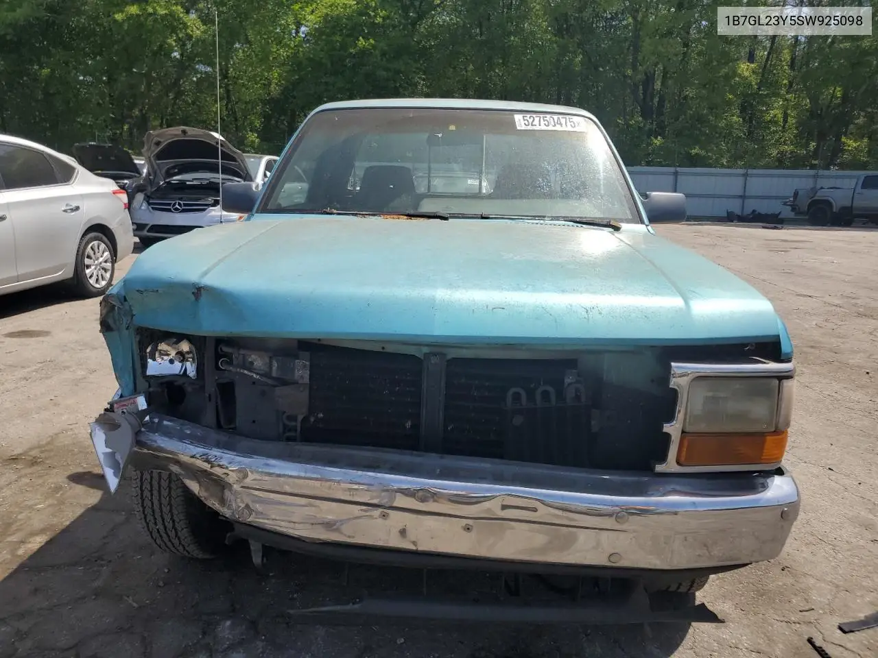 1995 Dodge Dakota VIN: 1B7GL23Y5SW925098 Lot: 52750475