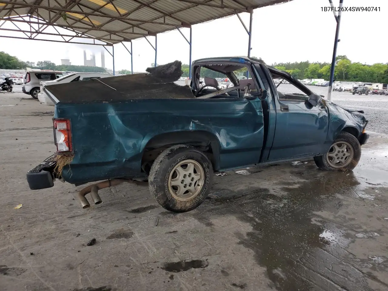 1995 Dodge Dakota VIN: 1B7FL26X4SW940741 Lot: 58391525