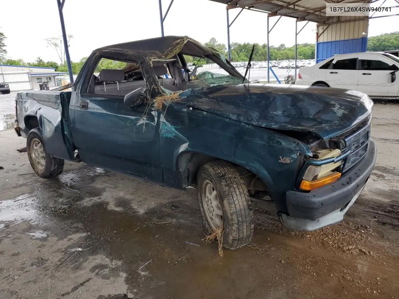 1995 Dodge Dakota VIN: 1B7FL26X4SW940741 Lot: 58391525