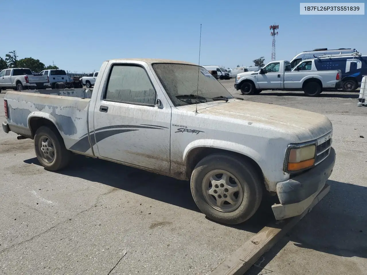 1995 Dodge Dakota VIN: 1B7FL26P3TS551839 Lot: 60354065