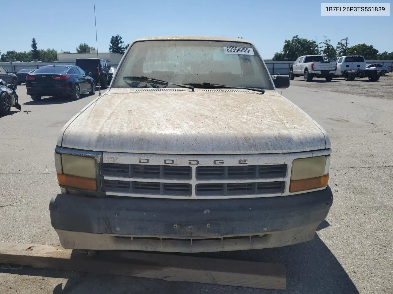 1995 Dodge Dakota VIN: 1B7FL26P3TS551839 Lot: 60354065