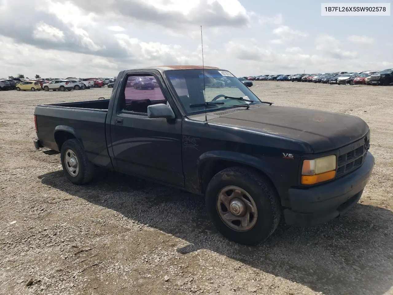 1995 Dodge Dakota VIN: 1B7FL26X5SW902578 Lot: 60736735