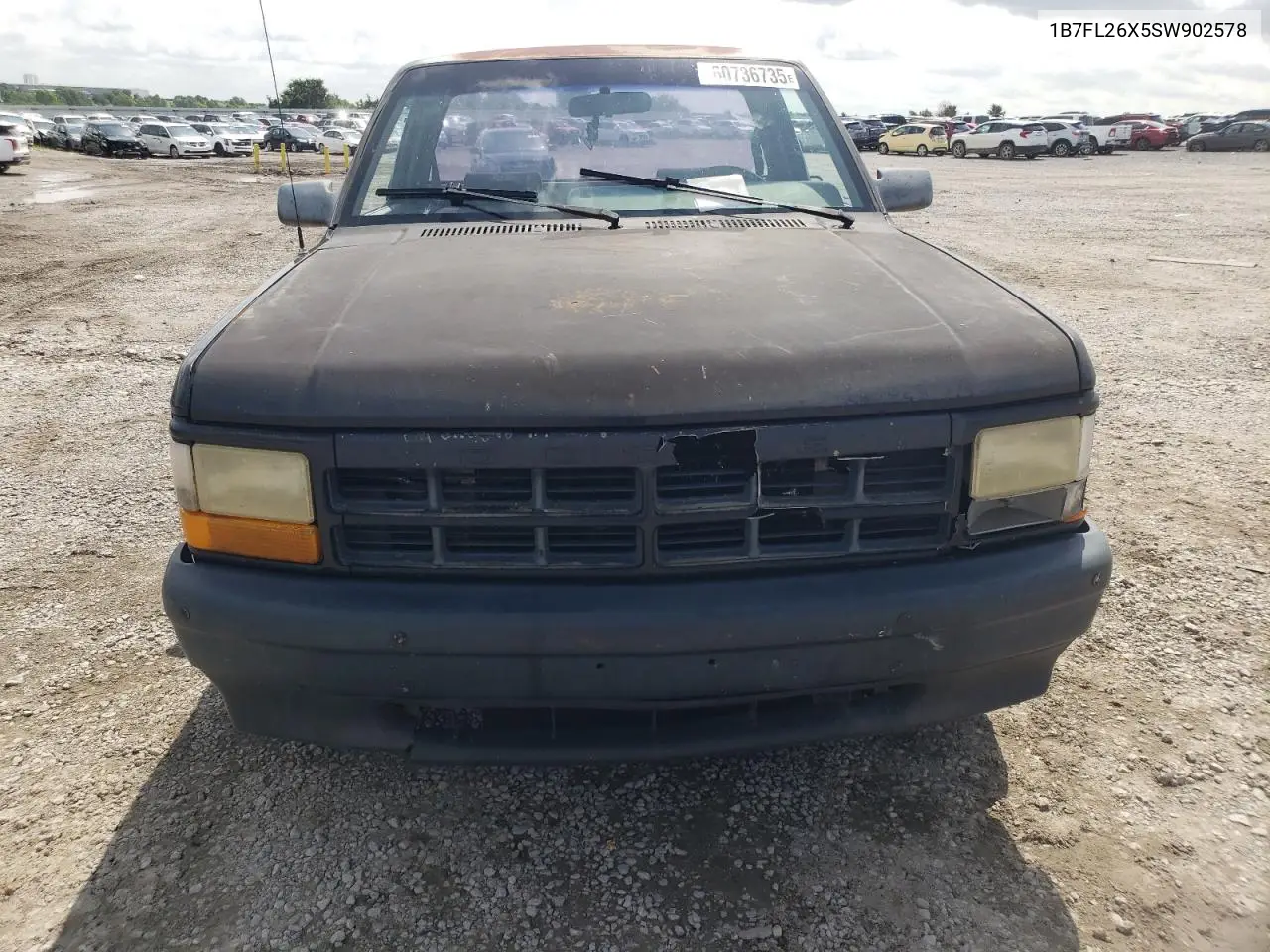 1995 Dodge Dakota VIN: 1B7FL26X5SW902578 Lot: 60736735
