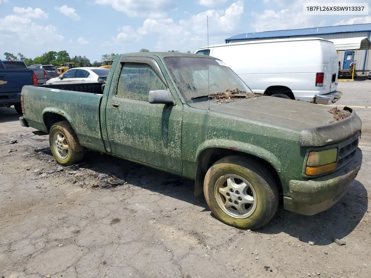 1995 Dodge Dakota VIN: 1B7FL26X5SW913337 Lot: 62380125