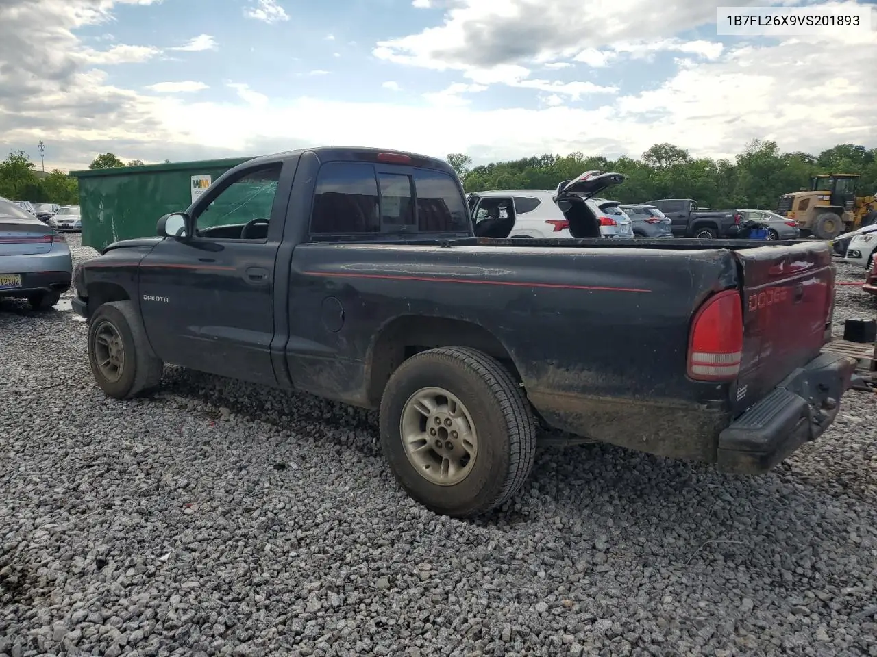 1997 Dodge Dakota VIN: 1B7FL26X9VS201893 Lot: 57107225