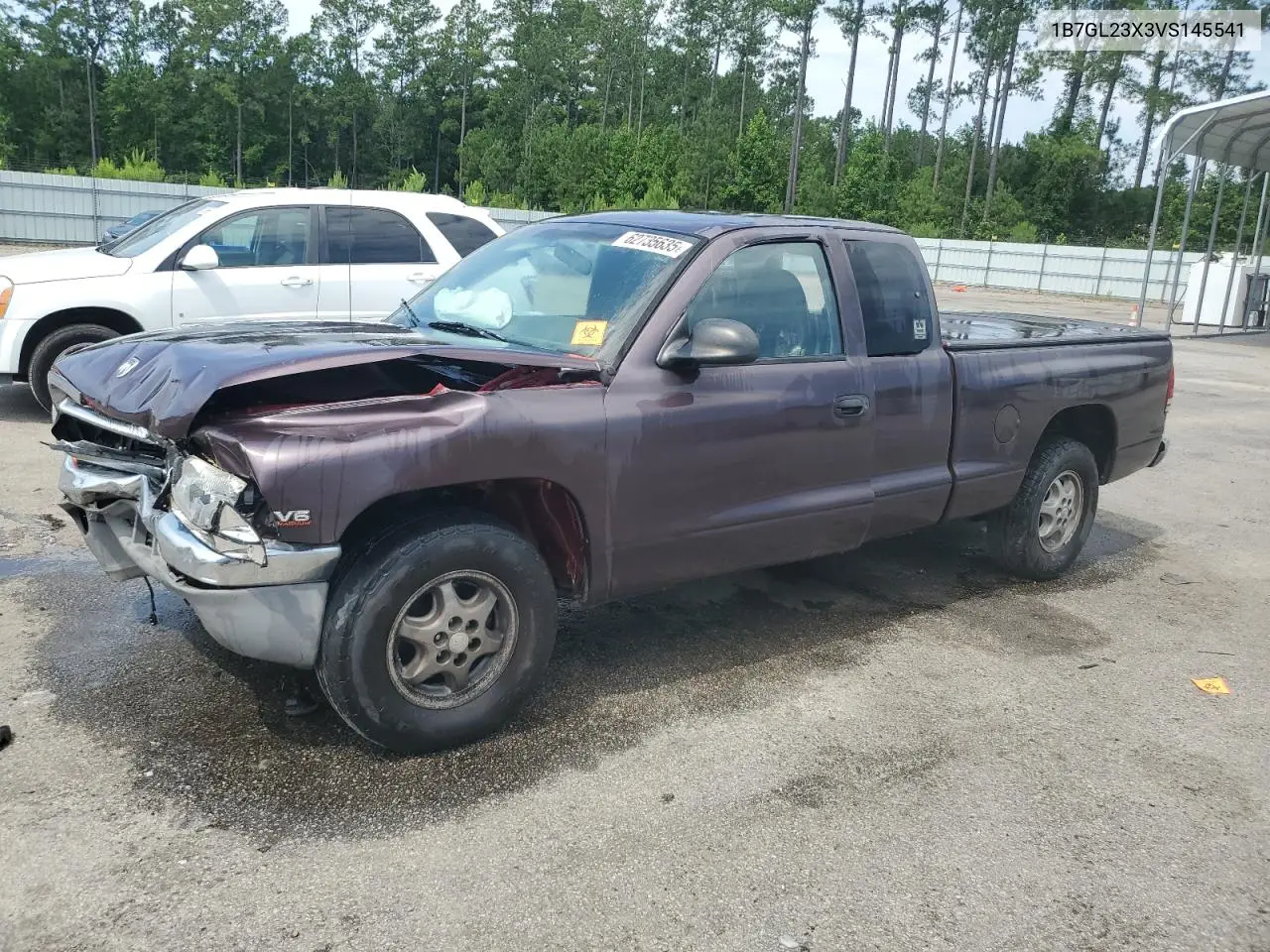 1997 Dodge Dakota VIN: 1B7GL23X3VS145541 Lot: 62735635