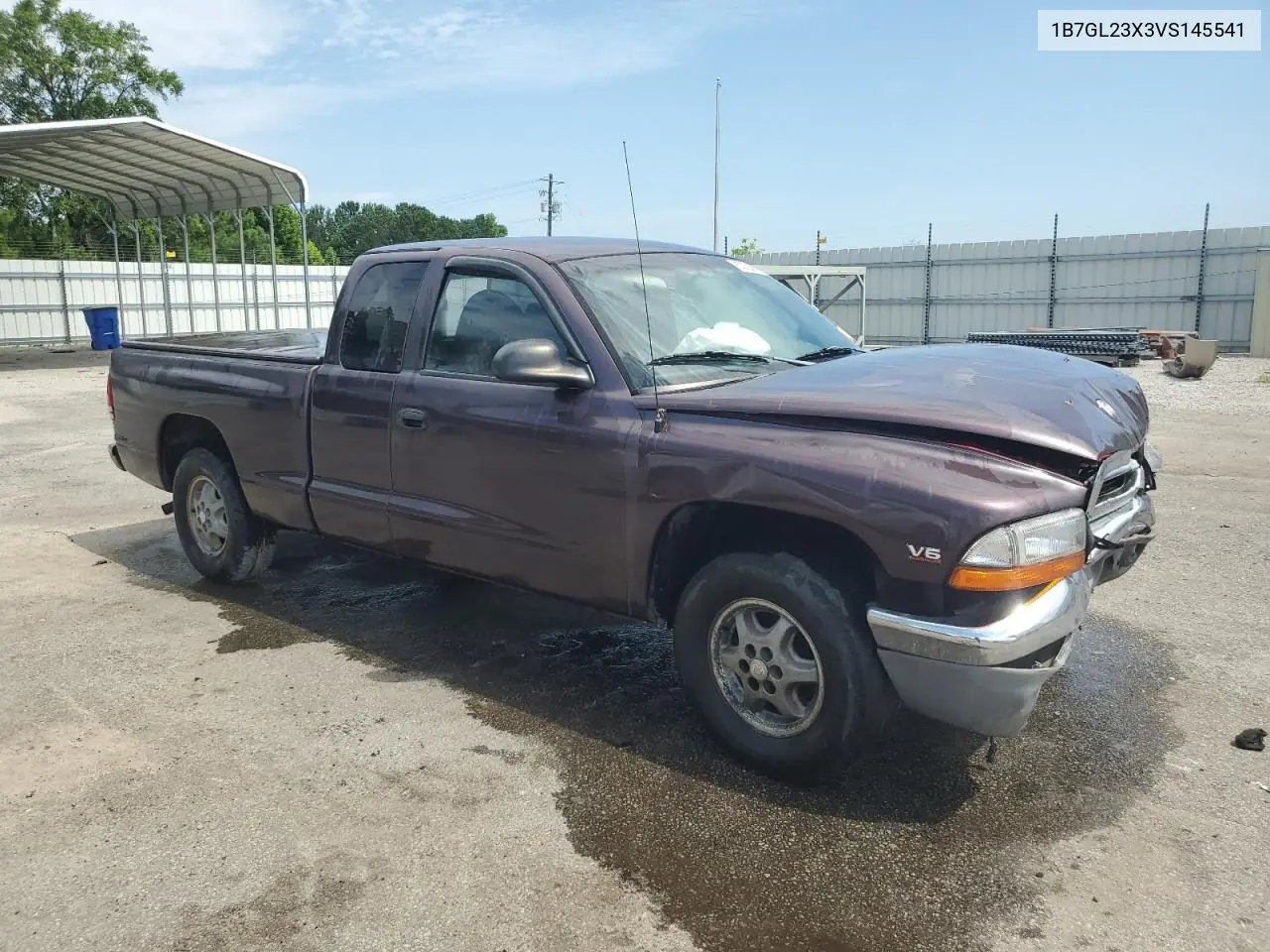 1997 Dodge Dakota VIN: 1B7GL23X3VS145541 Lot: 62735635