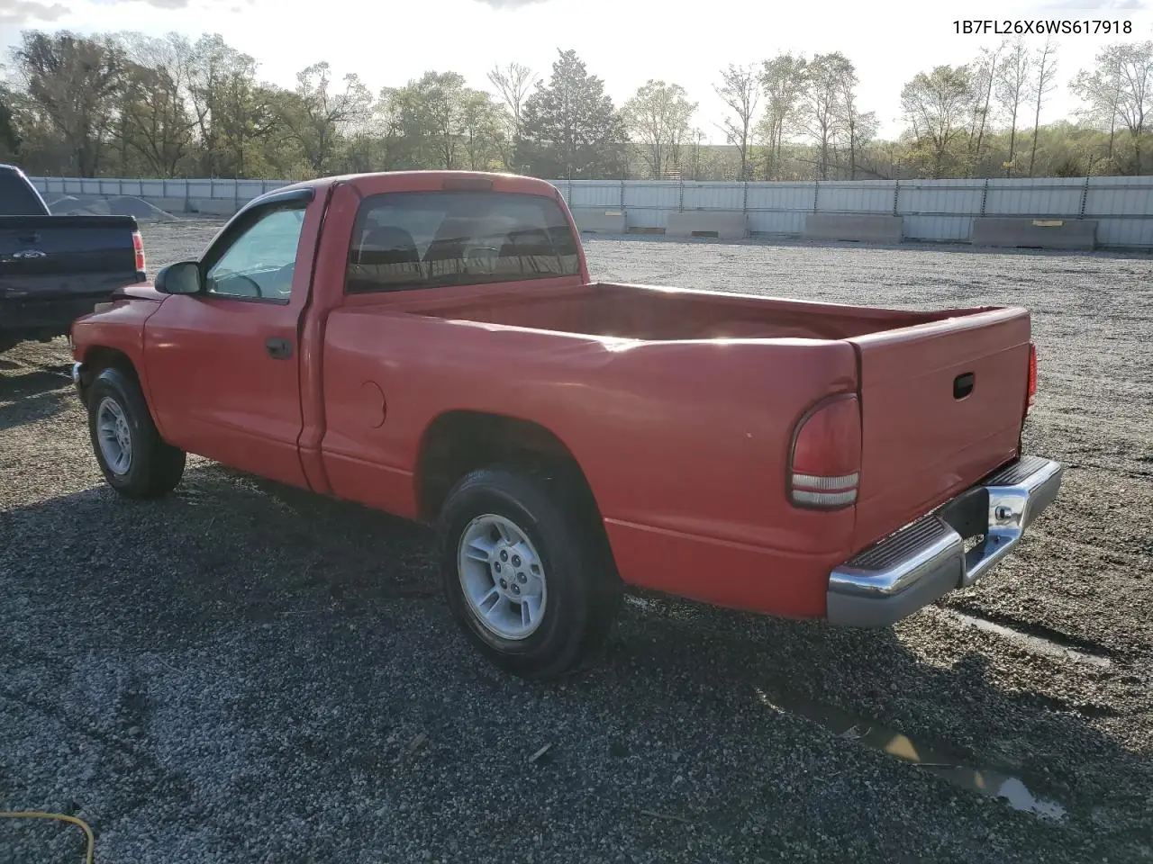 1998 Dodge Dakota VIN: 1B7FL26X6WS617918 Lot: 51528255