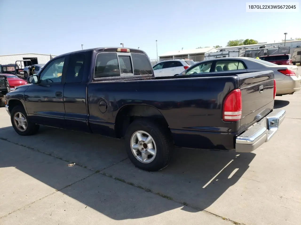 1998 Dodge Dakota VIN: 1B7GL22X3WS672045 Lot: 52253895
