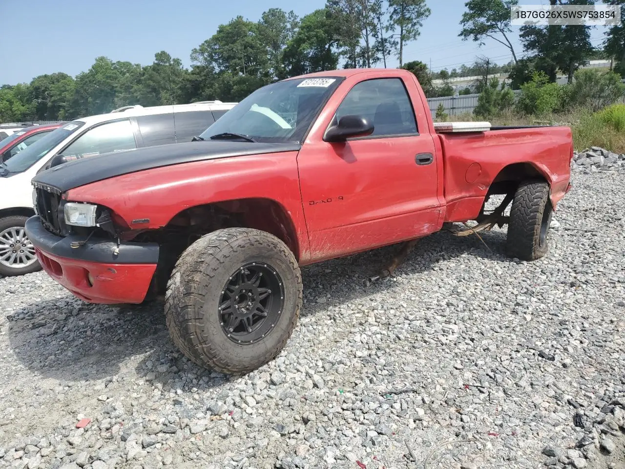 1998 Dodge Dakota VIN: 1B7GG26X5WS753854 Lot: 57213765