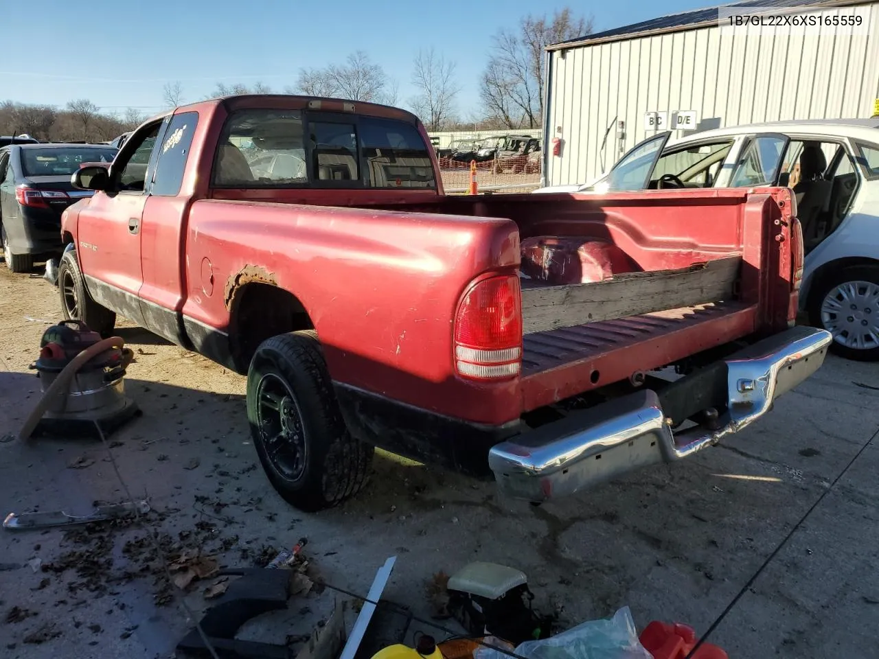 1999 Dodge Dakota VIN: 1B7GL22X6XS165559 Lot: 42640735