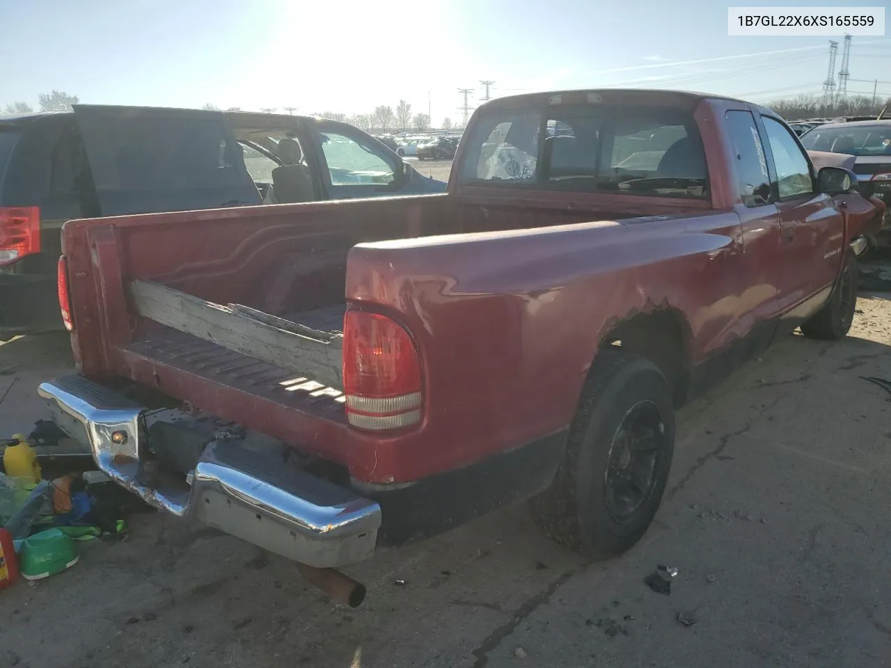 1999 Dodge Dakota VIN: 1B7GL22X6XS165559 Lot: 42640735