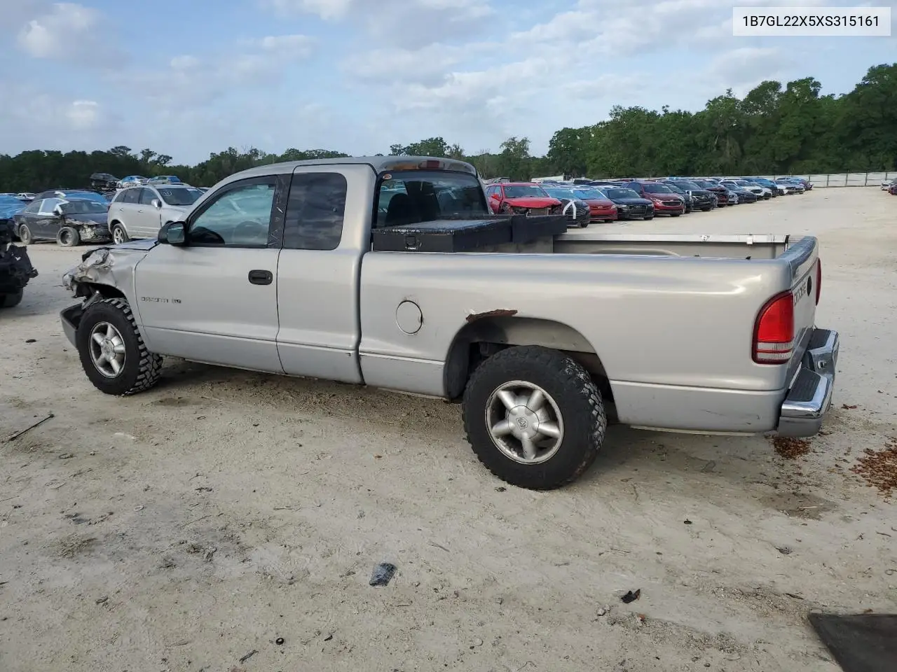 1999 Dodge Dakota VIN: 1B7GL22X5XS315161 Lot: 51905605