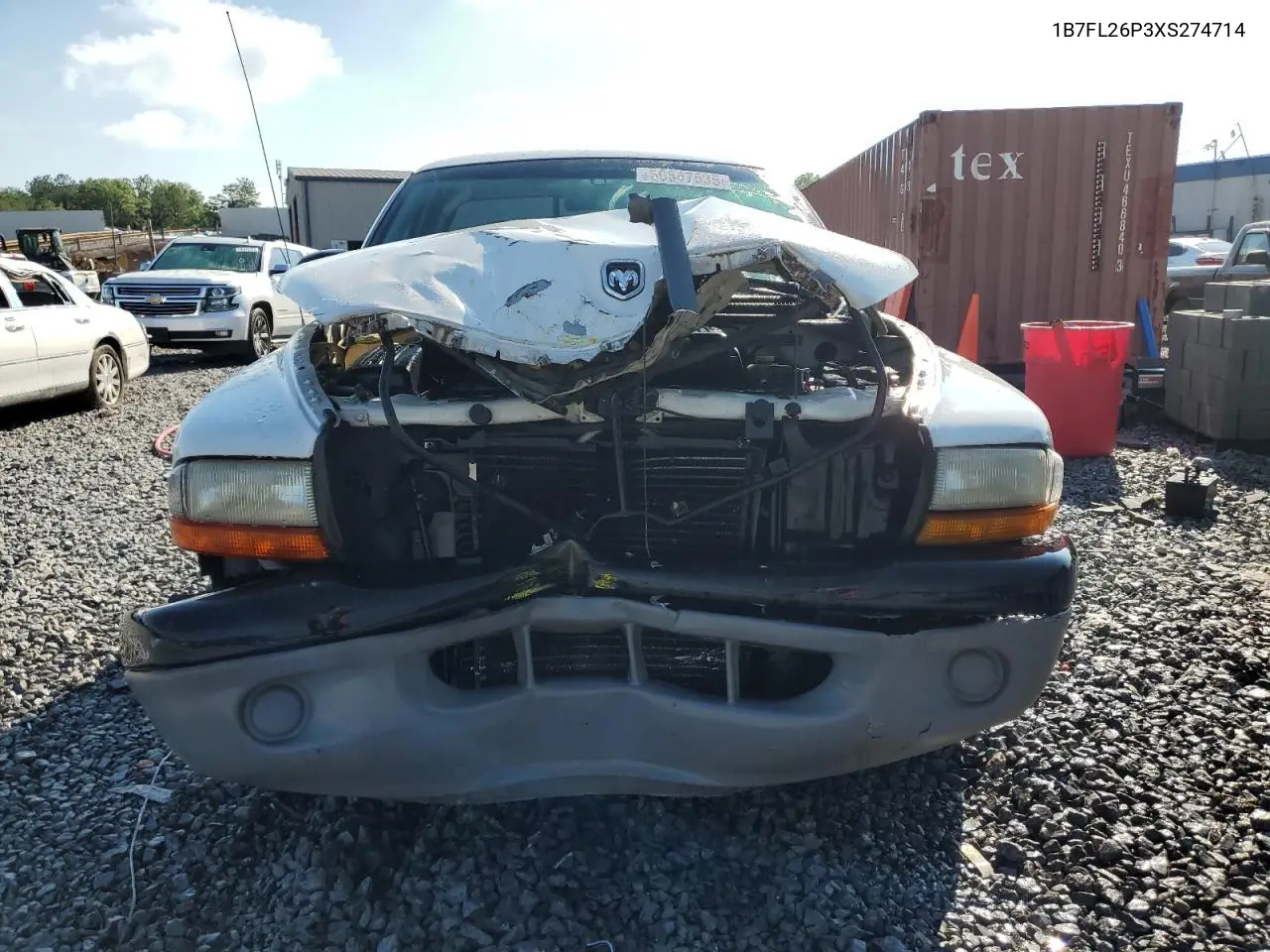 1999 Dodge Dakota VIN: 1B7FL26P3XS274714 Lot: 56547535