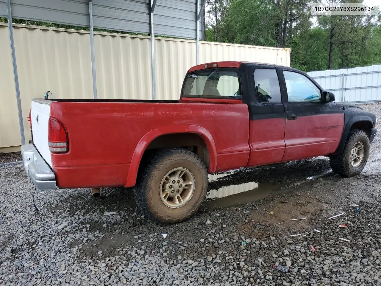 1999 Dodge Dakota VIN: 1B7GG22Y8XS296134 Lot: 56852575