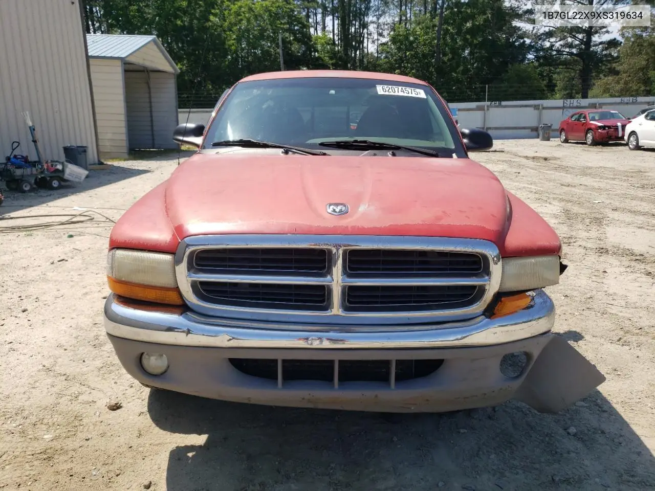 1999 Dodge Dakota VIN: 1B7GL22X9XS319634 Lot: 62074575