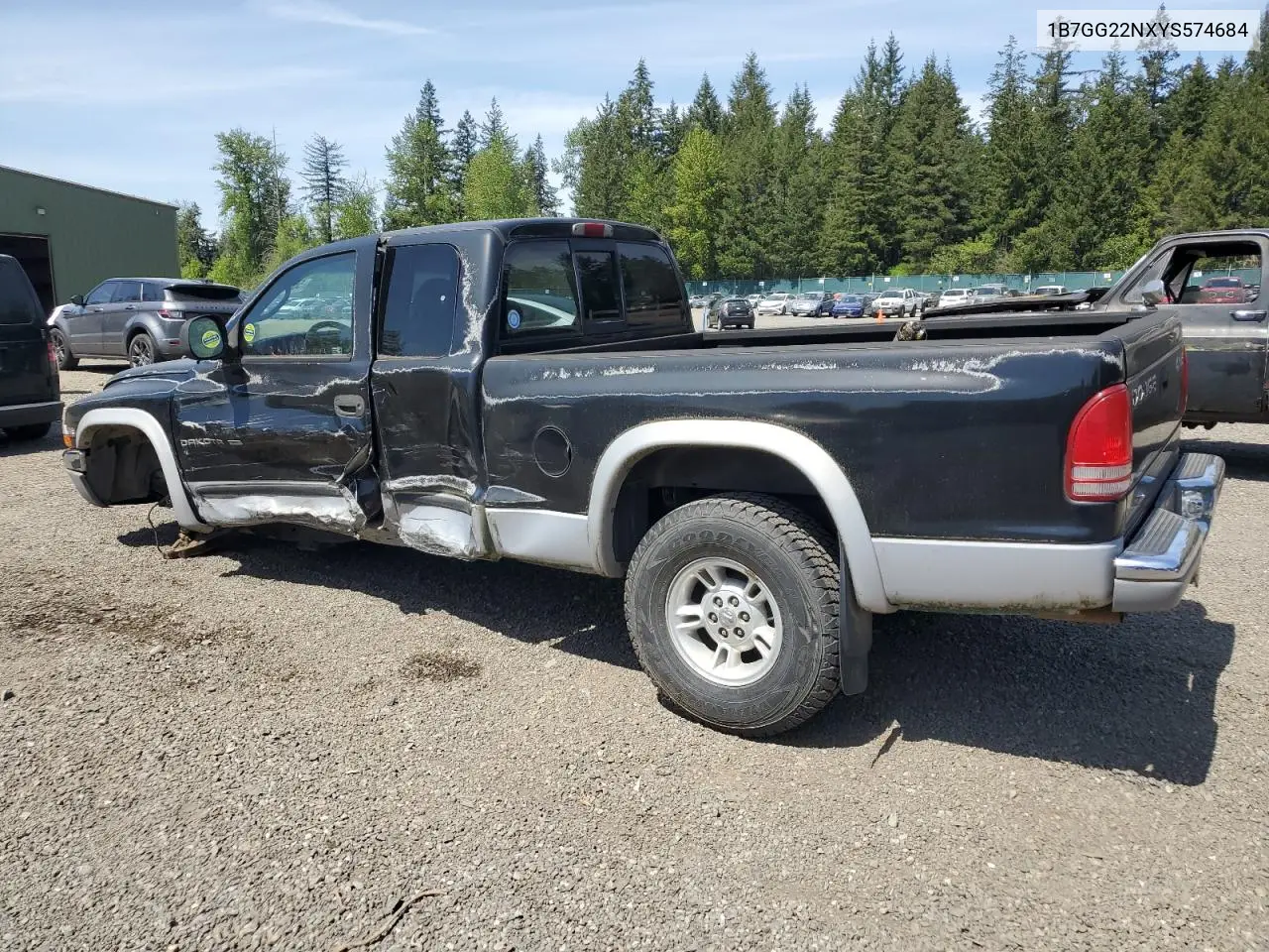 2000 Dodge Dakota VIN: 1B7GG22NXYS574684 Lot: 56360755