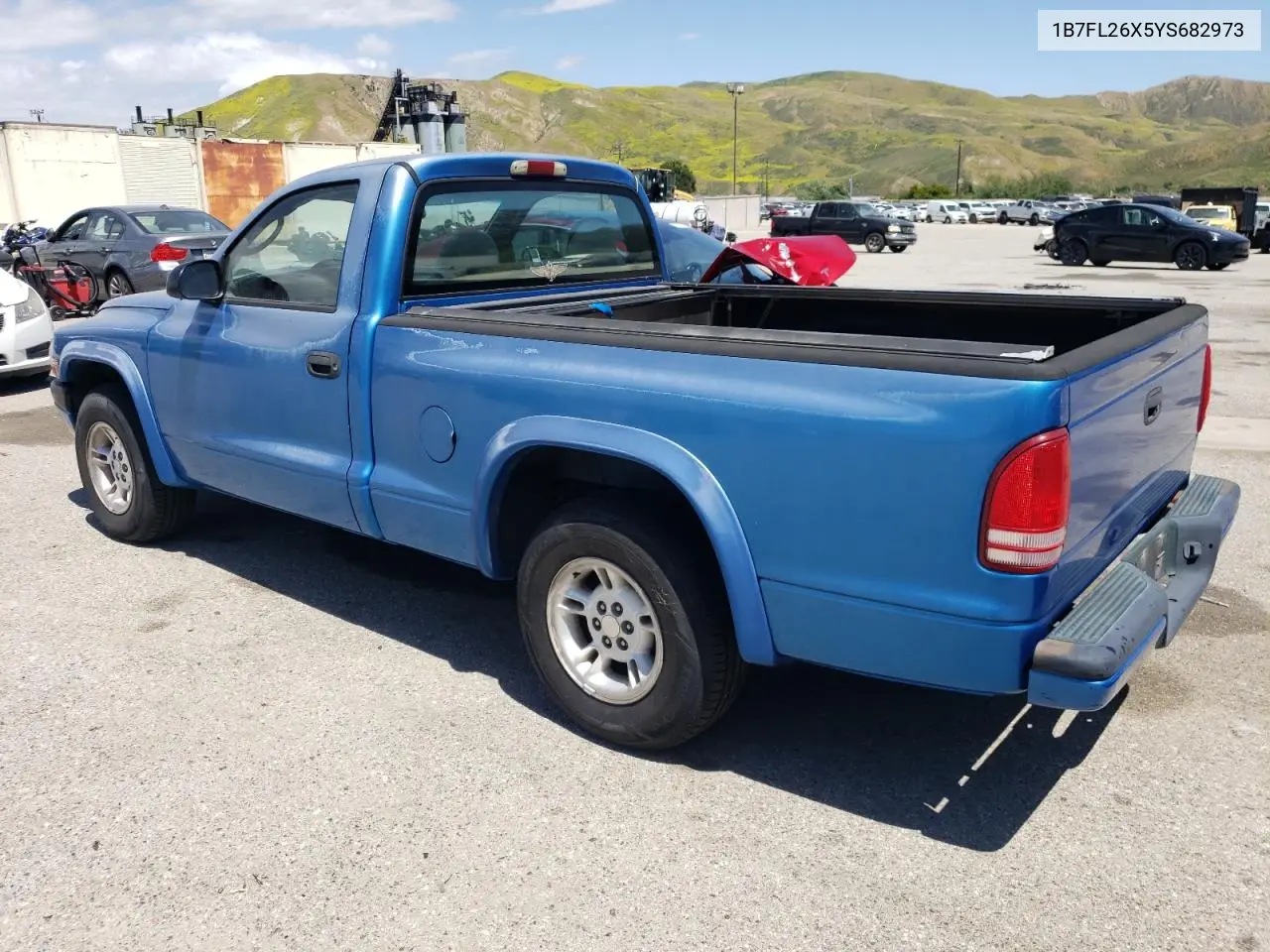 2000 Dodge Dakota VIN: 1B7FL26X5YS682973 Lot: 56680405