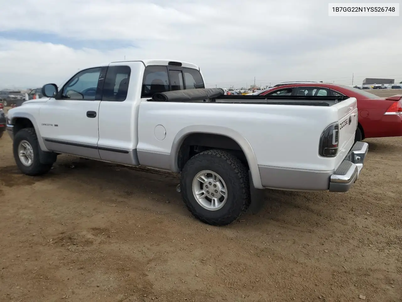 2000 Dodge Dakota VIN: 1B7GG22N1YS526748 Lot: 56950135