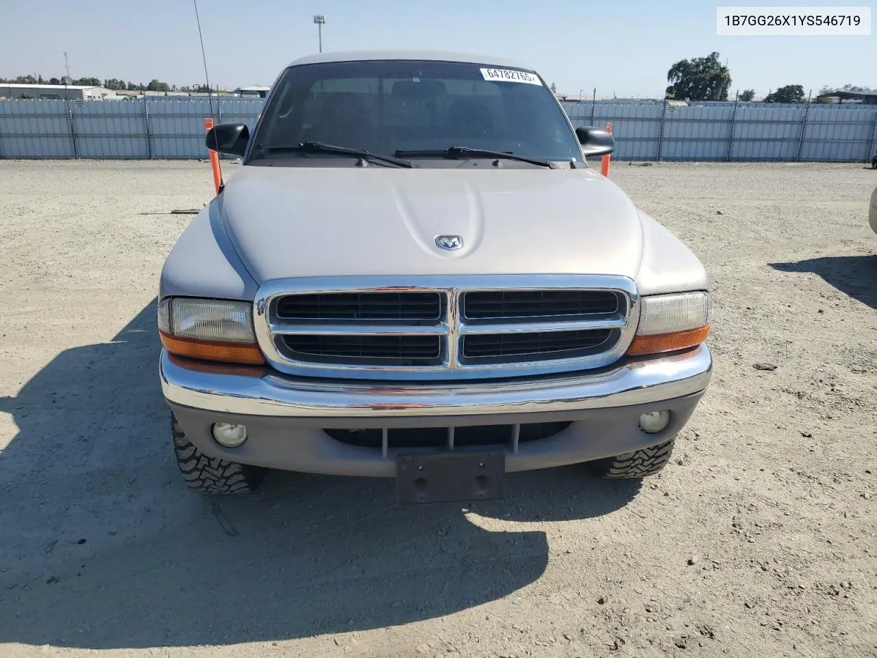 2000 Dodge Dakota VIN: 1B7GG26X1YS546719 Lot: 64782765
