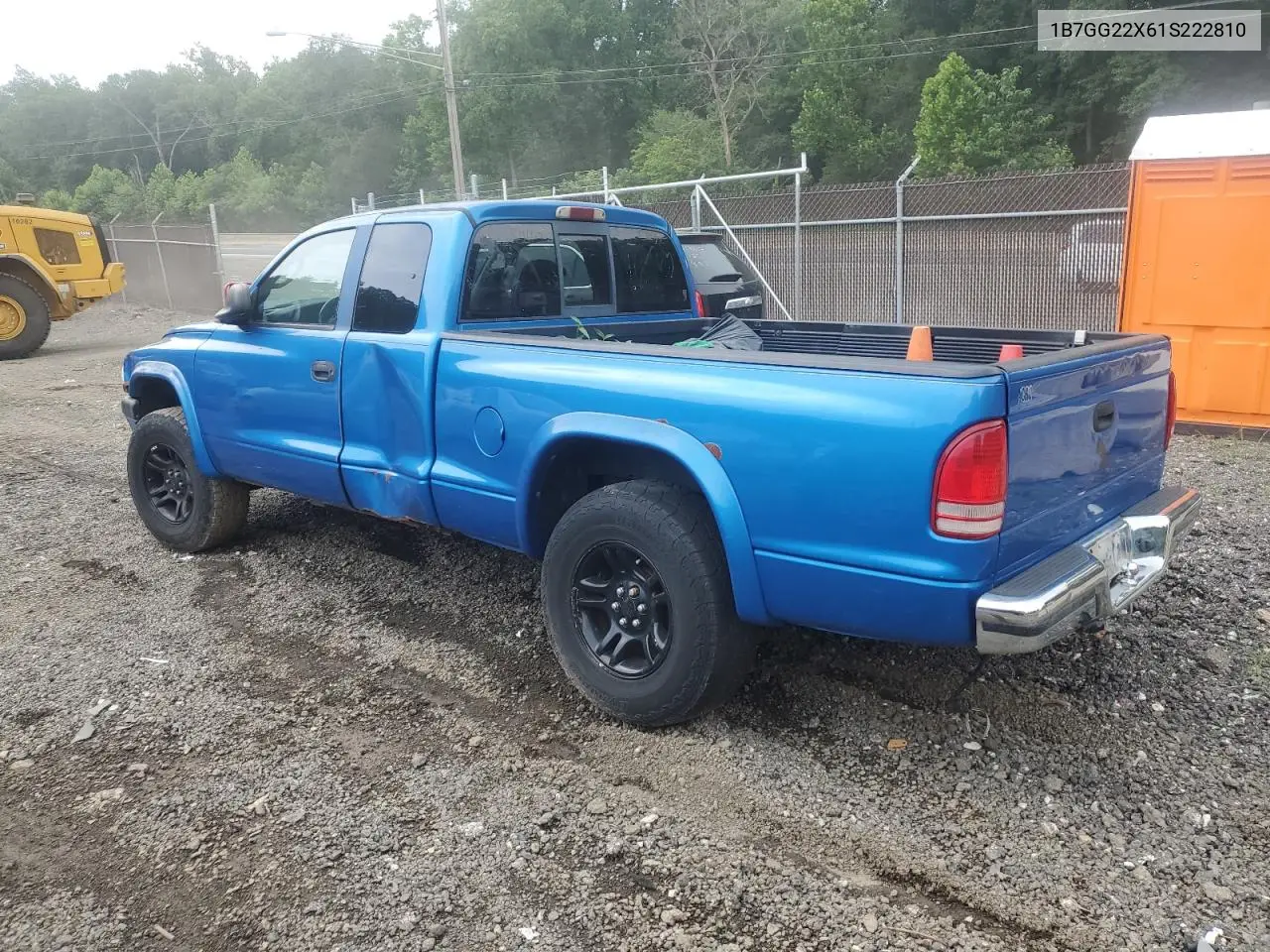 2001 Dodge Dakota VIN: 1B7GG22X61S222810 Lot: 62670635