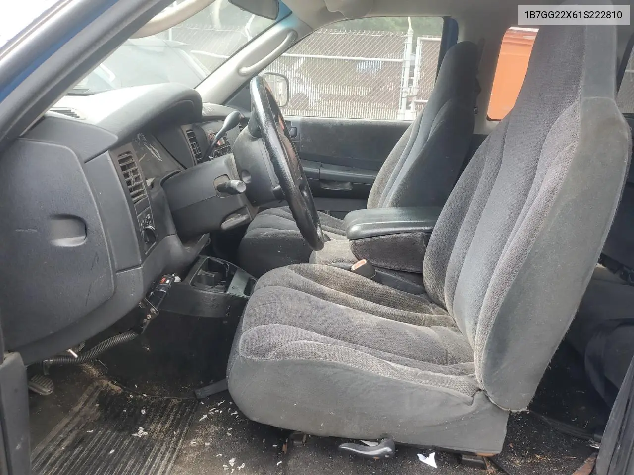 2001 Dodge Dakota VIN: 1B7GG22X61S222810 Lot: 62670635