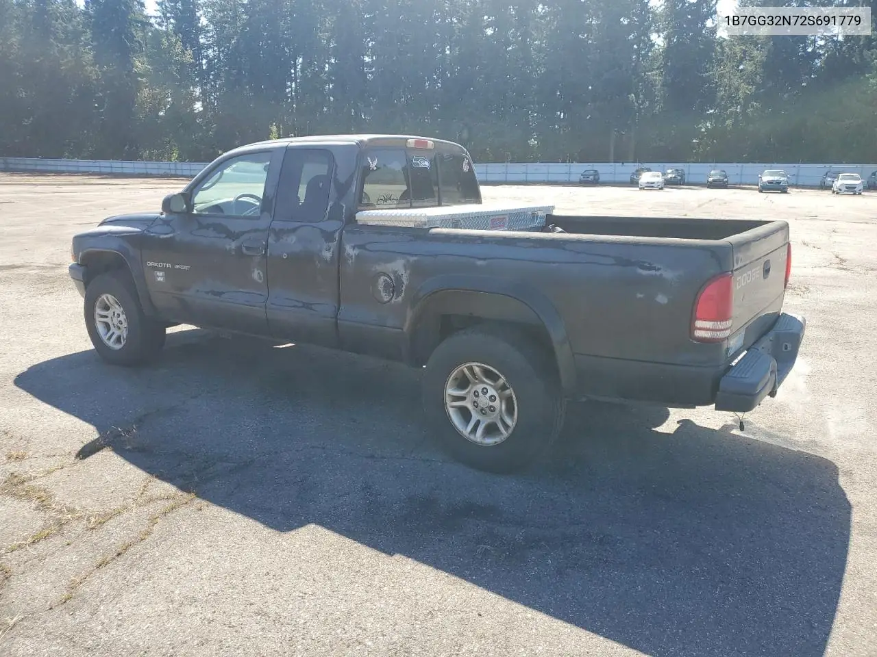 2002 Dodge Dakota Sport VIN: 1B7GG32N72S691779 Lot: 63165685