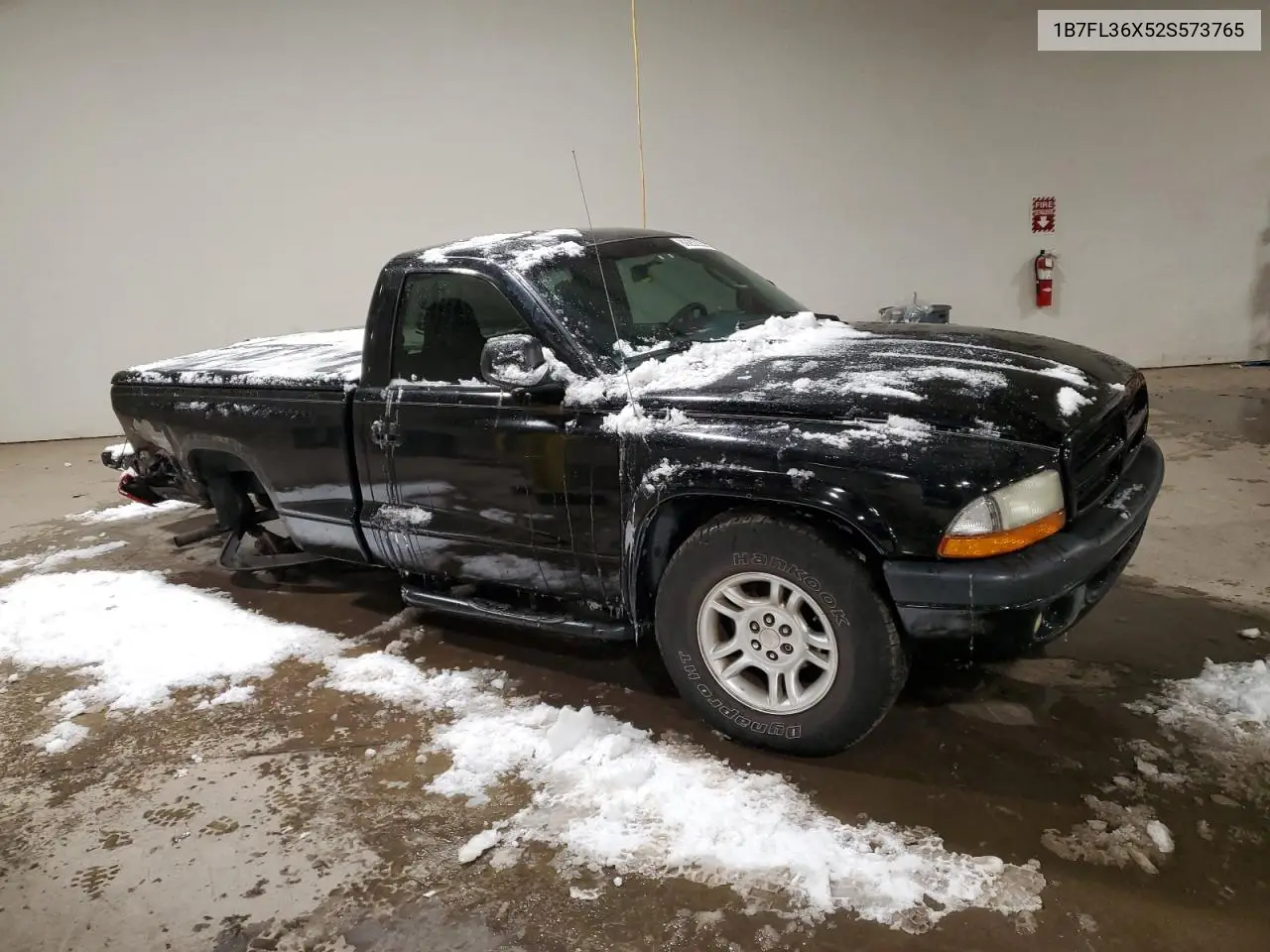 2002 Dodge Dakota Sport VIN: 1B7FL36X52S573765 Lot: 65226655