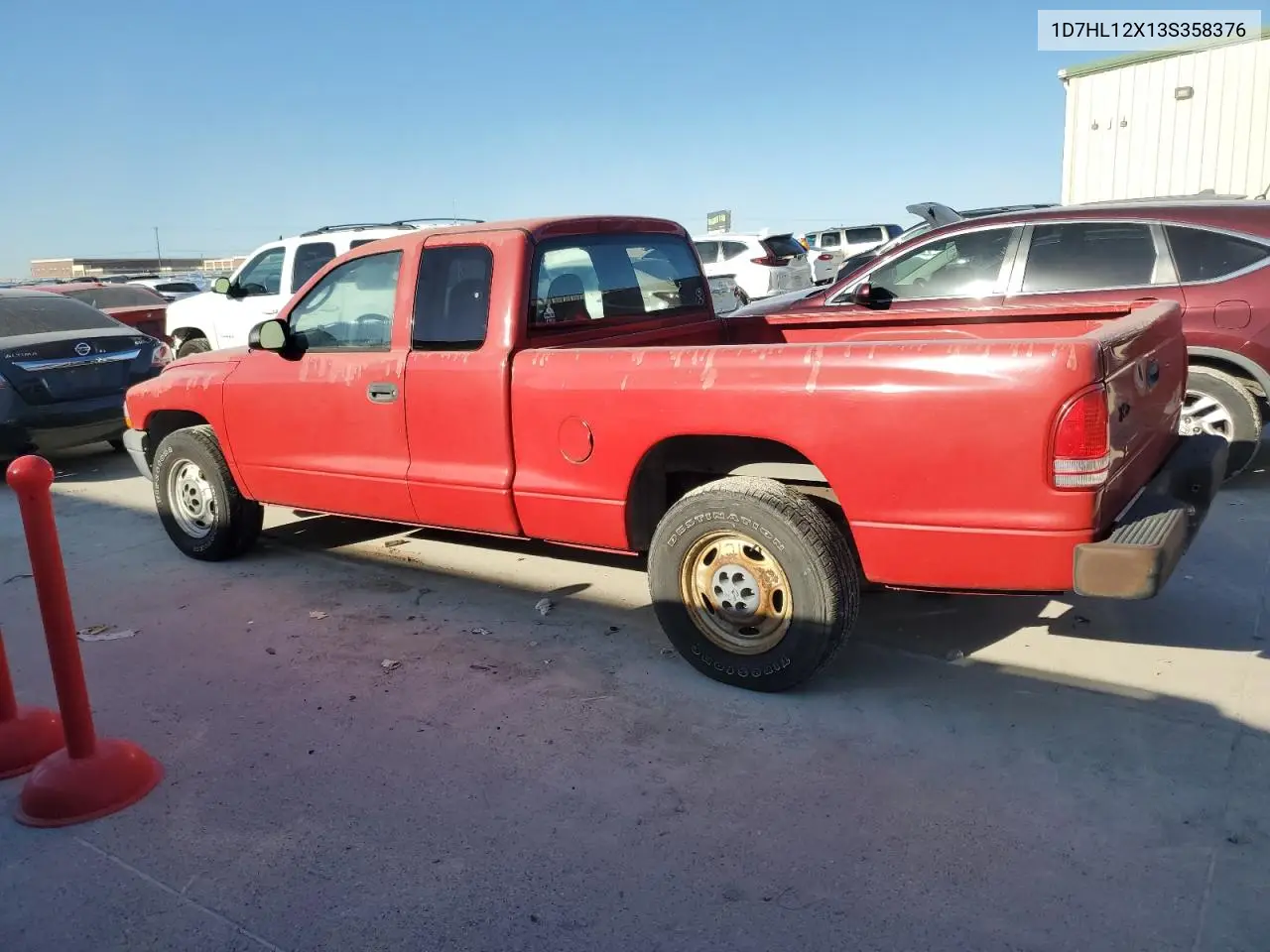2003 Dodge Dakota Sxt VIN: 1D7HL12X13S358376 Lot: 45396205