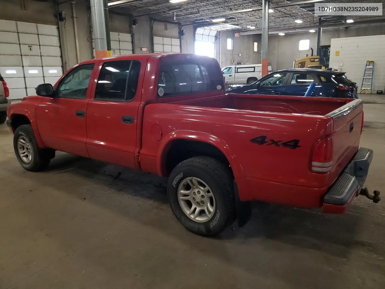 2003 Dodge Dakota Quad Sport VIN: 1D7HG38N23S204989 Lot: 49732705