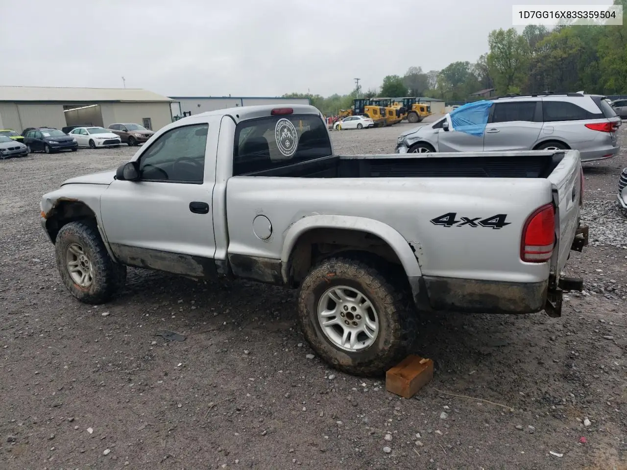 2003 Dodge Dakota Sxt VIN: 1D7GG16X83S359504 Lot: 52782385